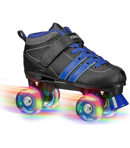 Amazon.com : Pacer ZTX Girls Roller Skates (Size 5) : Sports